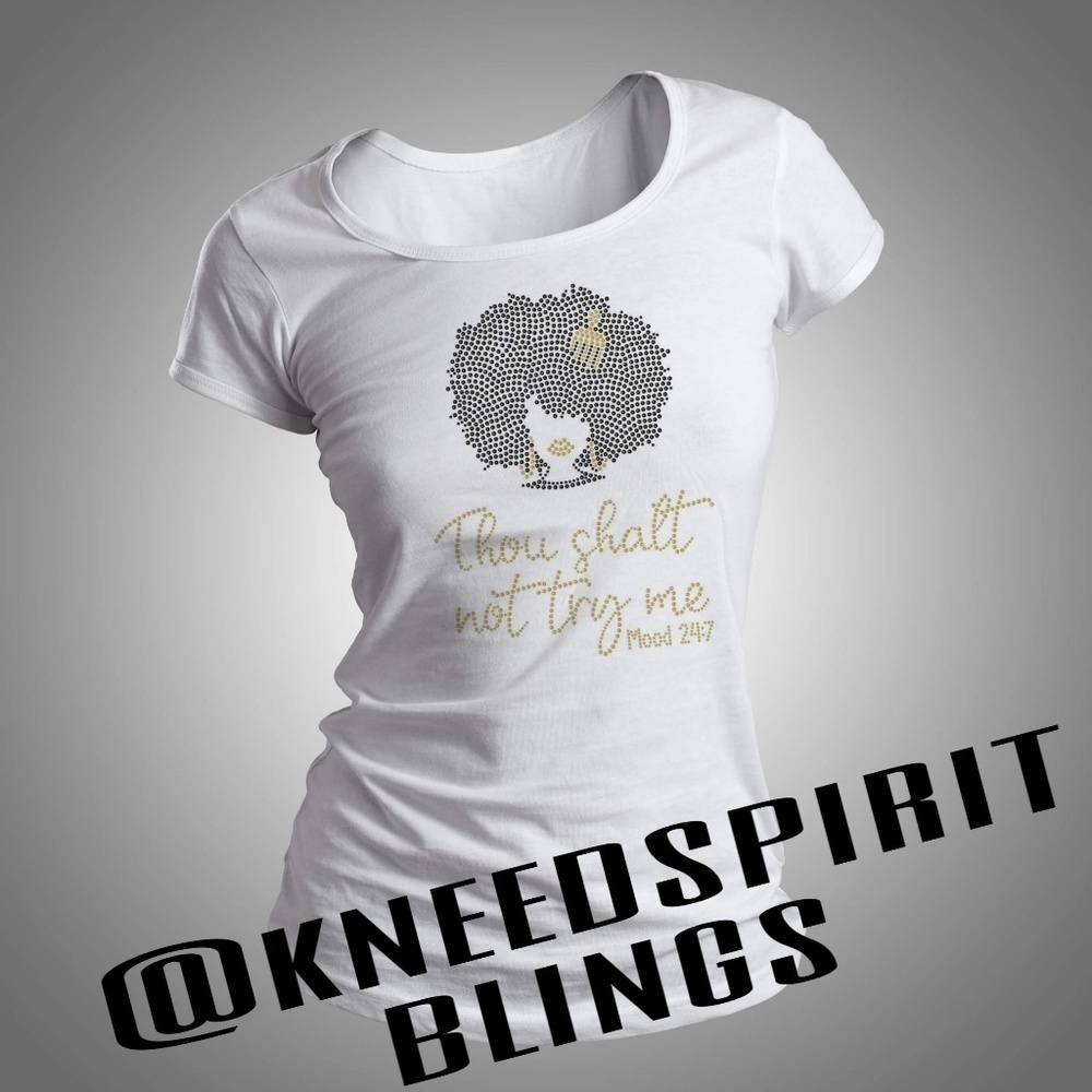 Thou Shalt Not Try Me Tee‎